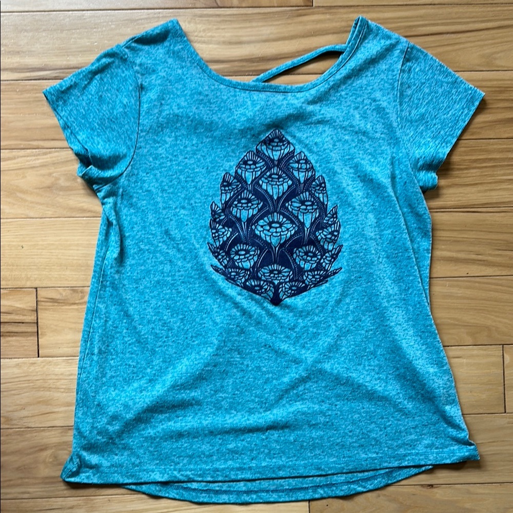 Stio Whitebark Pinecone Crossback tee
